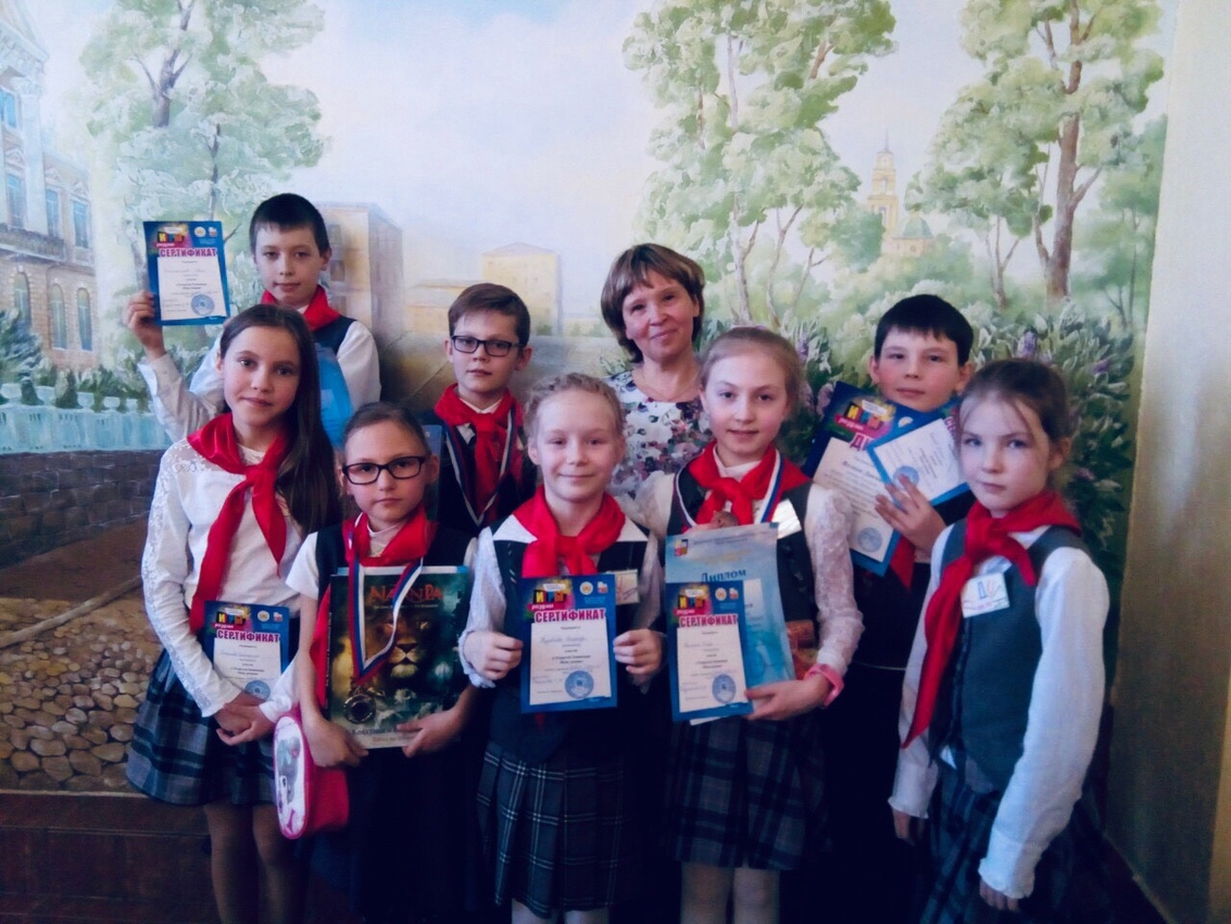 Ученики начальной школы — победители ХIII Открытой олимпиады младших школьников «Игры разума»